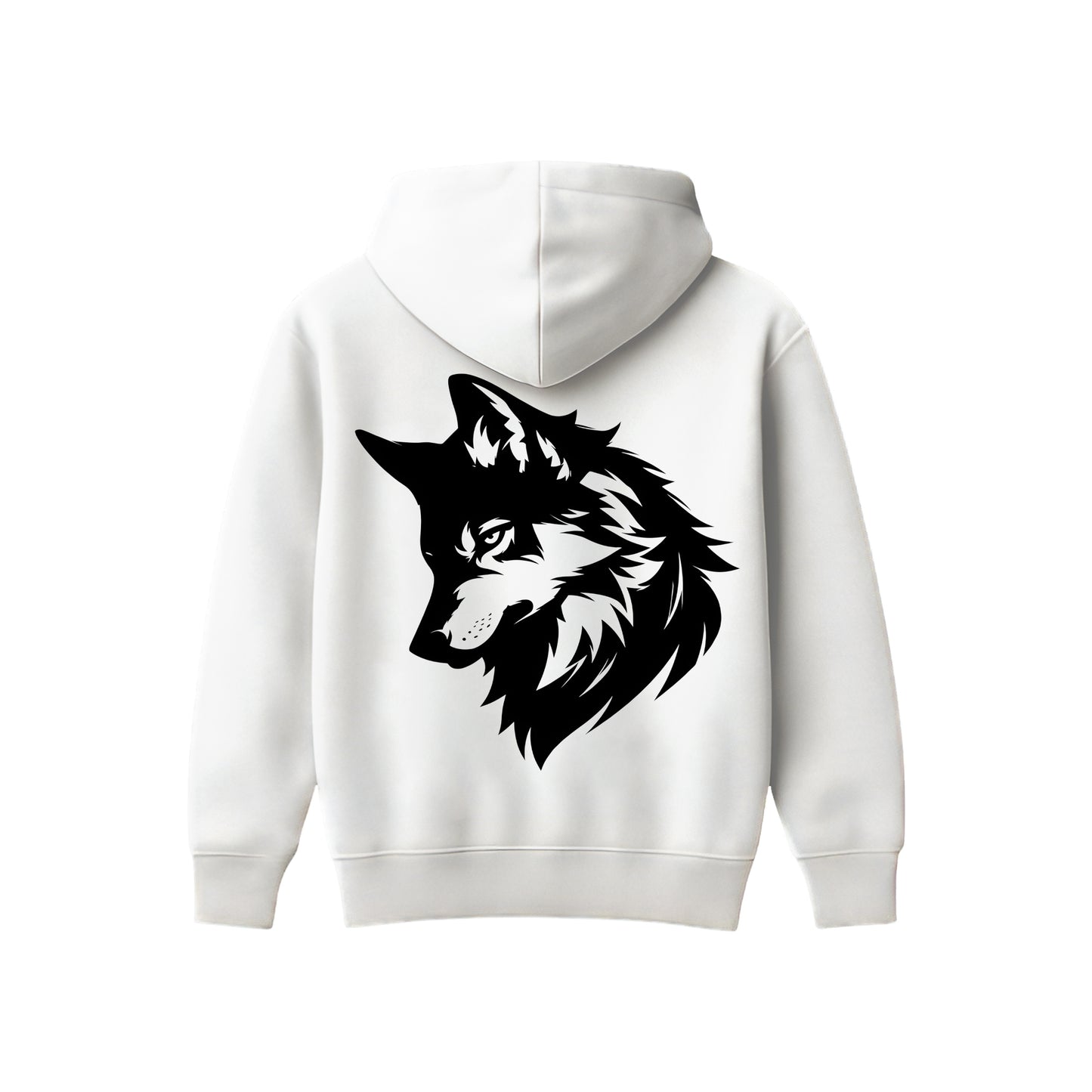 BOZKURT BEYAZ Hoodie Oversize