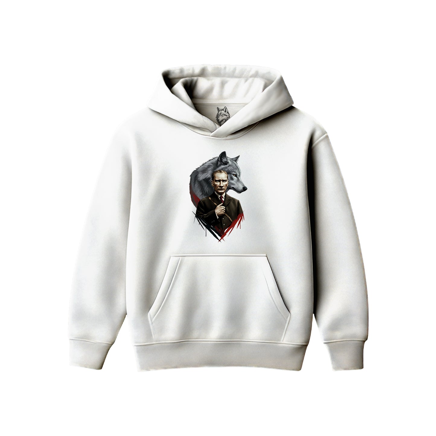 ATATÜRK KURT Hoodie Oversize