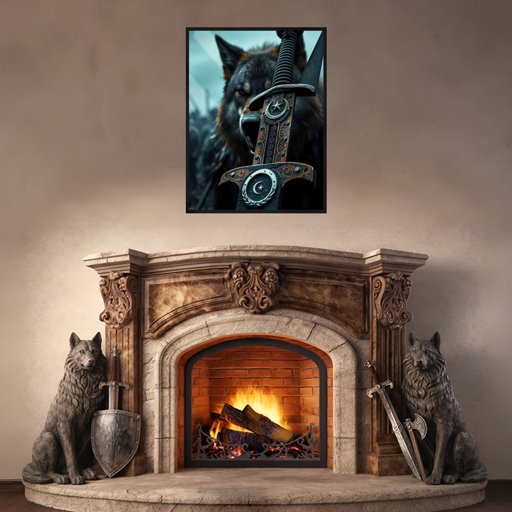 KURDUN KILIÇI TABLO