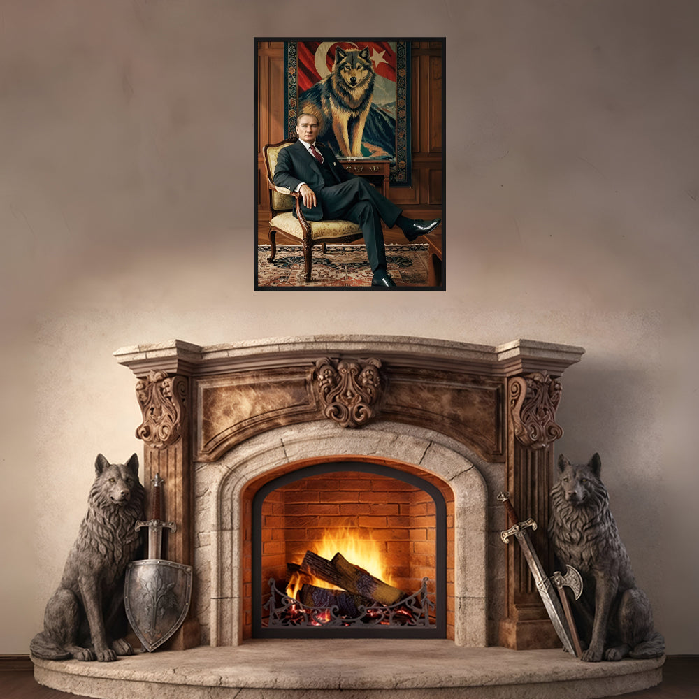 TÜRKÜN ATASI TABLO