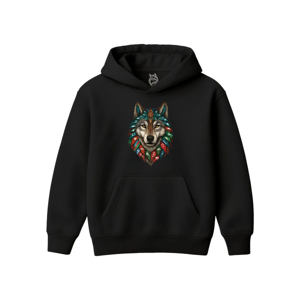 TÜRK DEVLETLERİ MAVİ KURT  Hoodie  Oversize